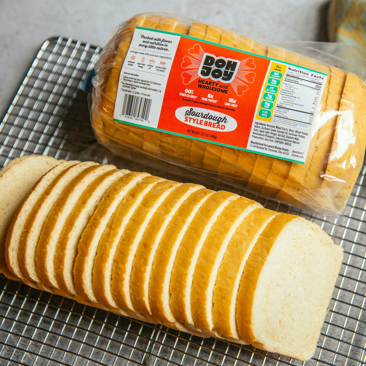 Sourdough Style Bread (<1 Net Carb)