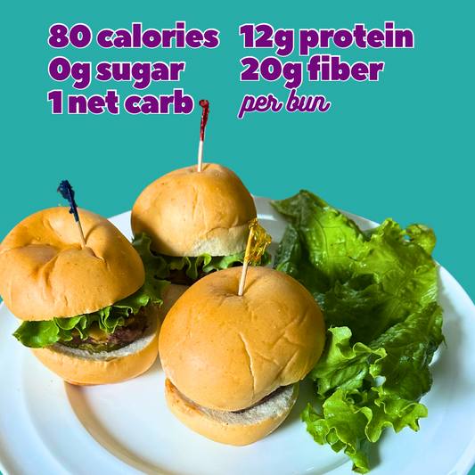 Sliced Hamburger Slider Buns