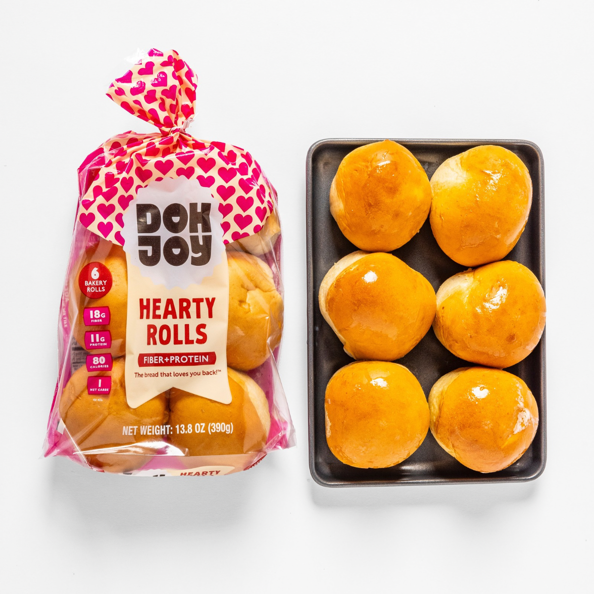 Hearty Bakery Rolls (1 Net Carb)