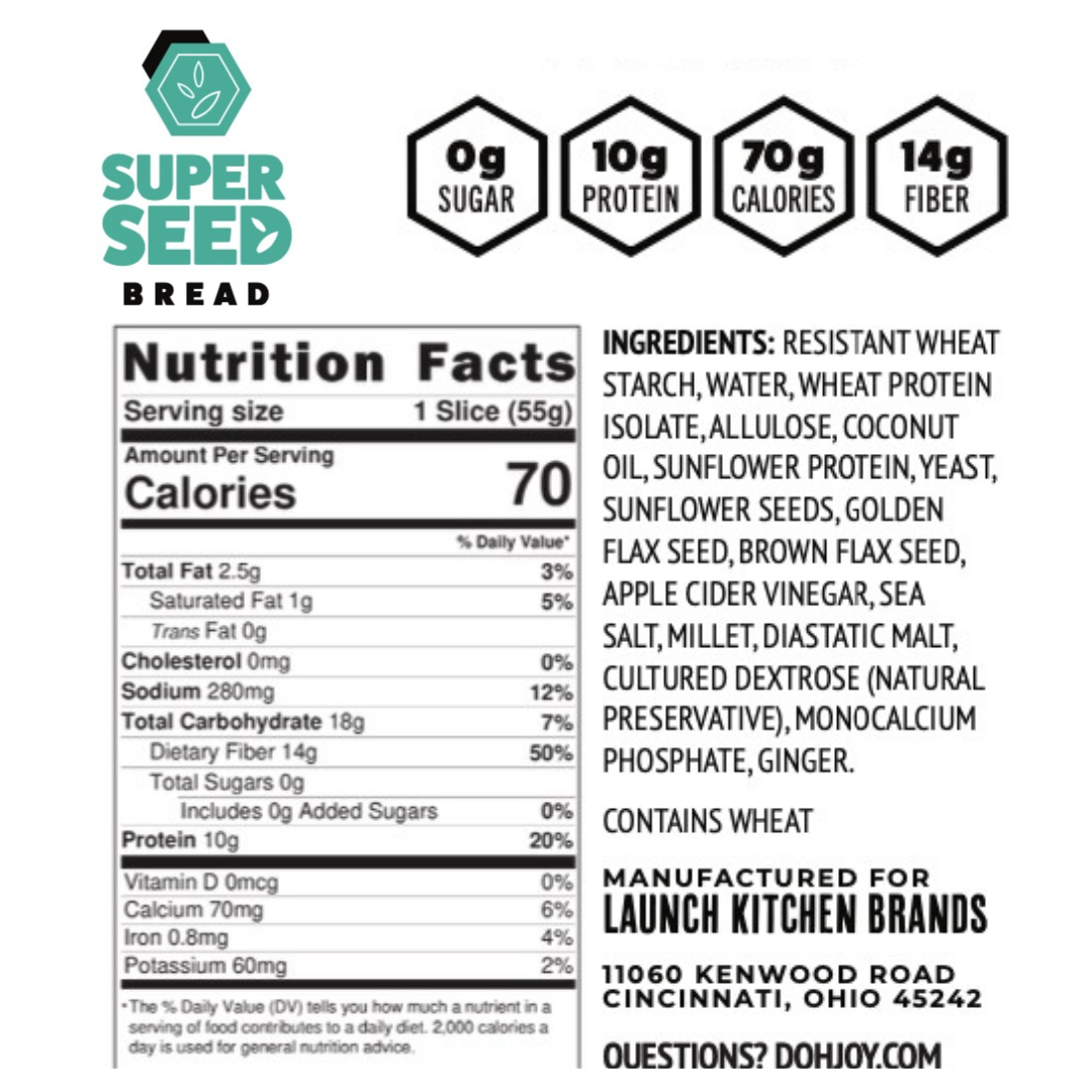 NEW! SuperSeed Bread