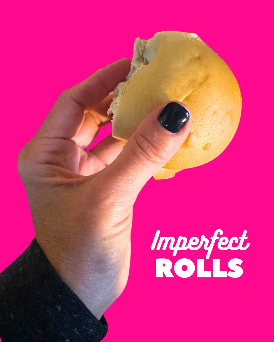 Imperfect 'Bagel Rolls'