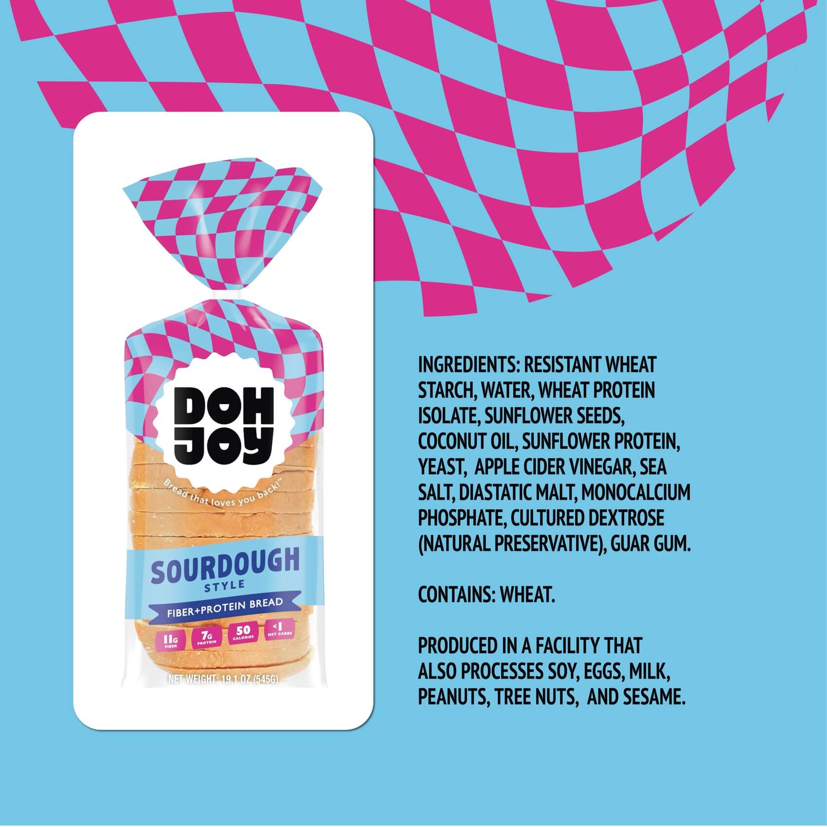 Sourdough Style Bread (0 Net Carb) – Dohjoy